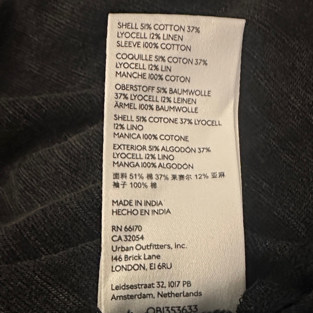 NWOT WE THE FREE x Free People So Edgy Tee In Washed Black Combo - Picture 6 of 8